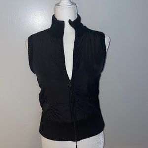 Slimmer black Vest sz L